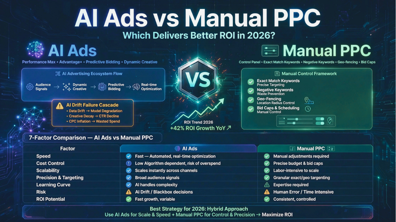 AI Ads vs Manual PPC